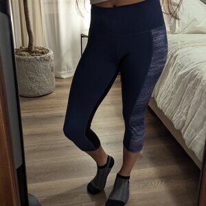 adidas Womens Black Climalite Mid Rise 3/4 Tights (S)